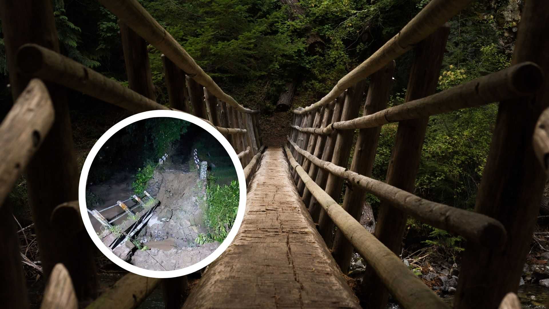 Akses Terputus, Warga Bungbulang Garut Terisolasi Setelah Jembatan Ambruk